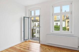 Wohnung kaufen in Esmarchstraße, 10407 Prenzlauer Berg, Altbauwohnung im Prenzlauer Berg - Freundliche 3-Zimmerwohnung mit Balkon