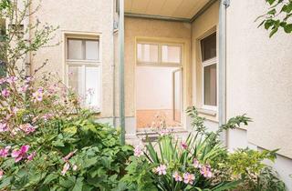 Wohnung kaufen in Schönhauser Allee 151, 10435 Prenzlauer Berg, Eine Oase im Prenzlauer Berg - frei 2-Zimmer-Altbauwohnung mit Terrasse