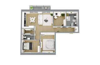 Wohnung kaufen in 48488 Emsbüren, Diese Wohnung bietet viel Platz!