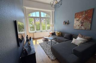 Wohnung mieten in Waldschmidtstrasse 17, 60316 Ostend, Stilvolle 3,5-Zimmer-Altbauwohnung (möbliert) — Kurzzeit-Untervermietung (Nordend-Ost/Ostend)