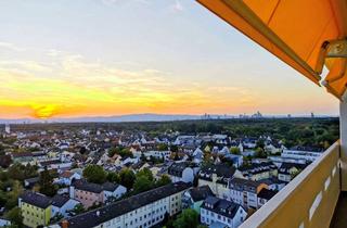 Wohnung mieten in Am Trieb 13, 63263 Neu-Isenburg, Lichtdurchflutete 2-Zimmer Wohnung im 14. OG mit großem Balkon, Panorama und Schwimmbad