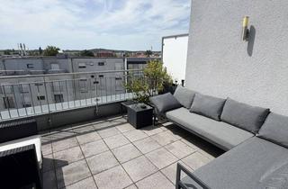 Penthouse mieten in Waldstraße 58, 90763 Südstadt, Exklusives möbliertes Penthouse mit großer Dachterrasse in der Fürther Südstadt