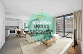 Wohnung mieten in Heidestraße 39, 10557 Tiergarten, Modern Living at The Colonnades – Exklusives 3-Zimmer-Apartment mit zwei Loggien und Einbauküche