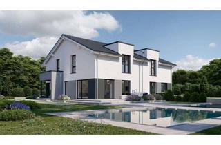 Doppelhaushälfte kaufen in 86456 Gablingen, Ihr Zuhause ist schon geplant – energieeffiziente Doppelhaushälfte auf verfügbarem Baugrundstück!