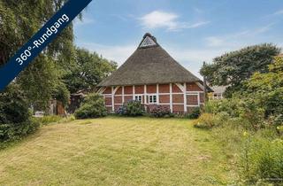Haus kaufen in 21640 Bliedersdorf, Reetgedecktes Fachwerk von 1800 mit Garten und Geschichte