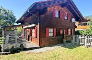 Haus kaufen in 82487 Oberammergau, Traditionelles Holzblockhaus in ruhiger sonniger Lage von Oberammergau