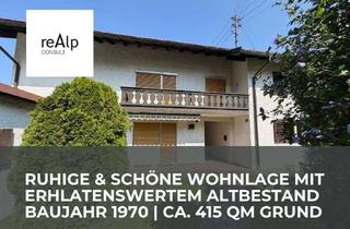 Haus kaufen in 82496 Oberau, Solider Altbestand zur Sanierung in schöner Wohnlage von Oberau - ca. 415 qm Grund