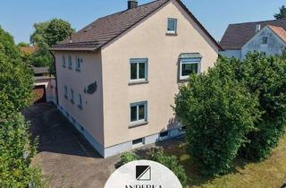 Haus kaufen in 89340 Leipheim, Zweifamilienhaus plus erschlossenes Baugrundstück – seltene Gelegenheit in Leipheim.