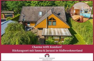 Haus kaufen in 26624 Südbrookmerland, Charme trifft Komfort! Rückzugsort mit Sauna & Jacuzzi in Südbrookmerland