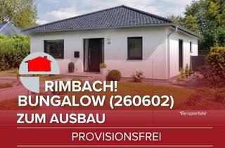 Haus kaufen in 84326 Falkenberg, Rimbach! Vom Rohbau zum Wohntraum – Bungalow mit Ausbaupotenzial! (260602-H)