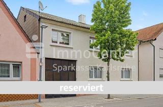 Einfamilienhaus kaufen in 68753 Waghäusel, Ein Anwesen mit Raum für Ideen – Einfamilienhaus mit Anbau, Nebengebäude und Garten in Waghäusel-Kir