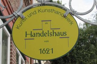 Haus mieten in Am Markt 23, 25840 Friedrichstadt, Ein Kleinod für Kunstliebhaber - Historisches Handelshaus von 1621 - kernsaniert