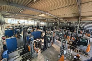 Gewerbeimmobilie mieten in 76829 Mörlheim, Großzügige Gewerbehalle mit Krananlage, drei Rolltoren und ca. 1.250 m² Außenfläche in Landau