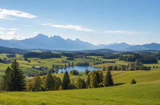 Anlageobjekt in 87629 Füssen, Privates Seegrundstück mit eigener Insel und Gebäuden im Allgäu Rarität mit Entwicklungspotenzial