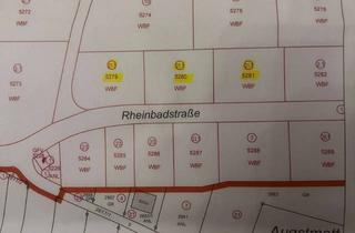 Grundstück zu kaufen in Rheinbadstr 5279, 79739 Schwörstadt, 3x Baugrundstücke 535m2 / 520m2 für Einfamilienhäuser oder Doppelhaushälften Augstmatt Schwörstadt
