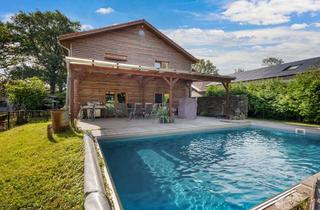 Immobilie kaufen in 22941 Bargteheide, Modernes Betriebleiterwohnhaus mit Pool, Arbeiten und Wohnen unter einem Dach