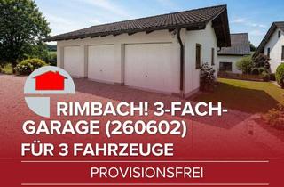 Gewerbeimmobilie kaufen in 84326 Falkenberg, Garagenanlage mit Platz für drei PKW inklusive Grundstück in der Nähe von Rimbach! (260602-G)