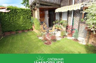 Wohnung kaufen in 82515 Wolfratshausen, Wohnen in der beliebten Indianersiedlung – sonnige Gartenwohnung mit großem Freizeitkeller & Carport