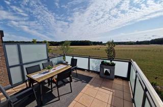 Wohnung kaufen in 48163 Albachten, Lichtdurchflutete 3-Zimmer-Wohnung mit großer Dachterrasse und Weitblick in Münster-Albachten
