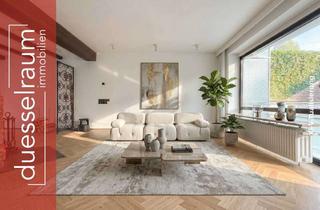 Wohnung kaufen in 40472 Rath, Düsseldorf-Rath: Maisonette mit Hauscharakter, Garten und separat vermietetem Appartement!