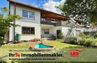 Haus kaufen in 72510 Stetten, Wohnhaus mit Einliegerwohnung + drei Garagen, Werkstatt und traumhafter Garten