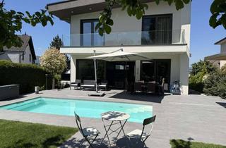 Villa kaufen in 61118 Bad Vilbel, High-End Neubau Villa bei Frankfurt | Pool · Klima · Sauna· Heimkino · Smart Home · A+