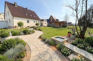 Haus kaufen in 86485 Biberbach, 1-2 FH, sofort Frei, mit herrlichem Garten od. zusätzlichem Baugrundstück!