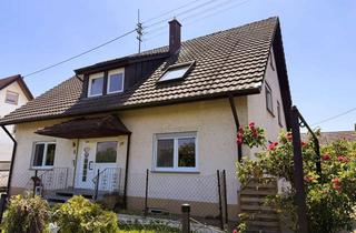 Haus kaufen in 79365 Rheinhausen, Freistehendes Zweifamilienhaus mit Doppelgarage & Scheune (Baugrundstück) in Rheinhausen
