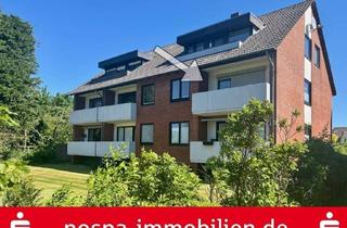 Wohnung kaufen in 25836 Garding, 2-Zimmer-Eigentumswohnung mit Balkon und PKW-Stellplatz