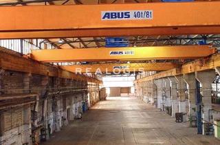 Gewerbeimmobilie mieten in 06847 West, Dessau | ca. 9.000 m² Produktion & Lager | 40 Tonnen Krananlagen | Gleisanschluss