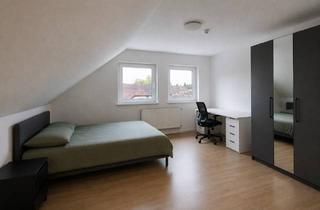 Wohnung mieten in 53840 Troisdorf, Troisdorf - Möbliertes WG-Zimmer (16 m²) mit Dachterrasse in Troisdorf