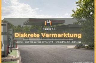 Immobilie kaufen in 49479 Ibbenbüren, Langfristig vermietete Autohof- und Tankstellenimmobilie!
