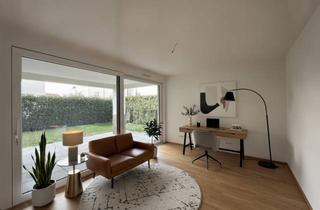 Wohnung kaufen in 79219 Staufen, Luxuriöse Barrierefreie Erdgeschosswohnung in Staufen: Ihr neues Zuhause mit Garten und Terrasse!
