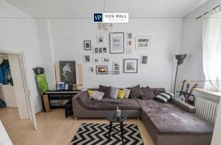 Wohnung mieten in 97070 Würzburg, Würzburg-Altstadt: Hohe Decken & Gepflegter Altbaucharme - 2-Zimmerwohnung mit Balkon & Einbauküche