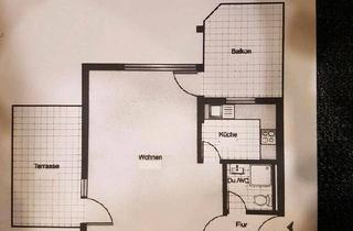 Wohnung kaufen in 70374 Stuttgart, Stuttgart - 1,5 Zimmer Wohnung mit Terrasse, Balkon und Garagenstellplatz