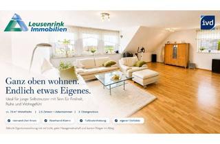 Wohnung kaufen in 44623 Herne-Mitte, Ganz oben. Ganz für dich - Deine erste eigene Wohnung statt Miete.