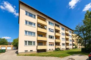 Wohnung kaufen in 93073 Neutraubling, Drei-Zimmer-Wohnung mit Loggia, schönem Grundriss und attraktivem Gestaltungspotenzial in Neutraubli