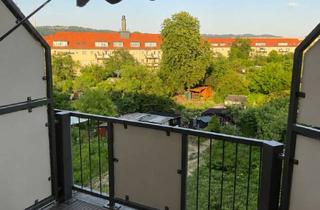 Wohnung mieten in Hepkestraße 145, 01277 Tolkewitz/Seidnitz-Nord, Maisonettewohnung mit 2 Balkonen und Blick ins Grüne