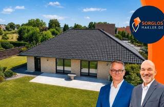 Haus kaufen in 39288 Burg, Großzügiges Wohnen auf einer Ebene –Freistehender Bungalow massiv gebaut mit durchdachtem Wohnkonzep
