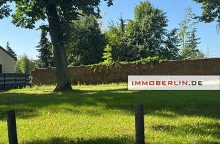 Grundstück zu kaufen in 16727 Oberkrämer, IMMOBERLIN.DE - Sehr attraktives Baugrundstück im Berliner Speckgürtel