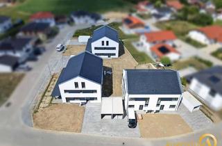 Doppelhaushälfte kaufen in 94437 Mamming, Sofort frei.Modern wohnen – Massive Neubau - Doppelhaushälften mit Wärmepumpe, Garage, Erstbezug