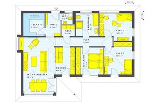 Haus kaufen in 74226 Nordheim, Design auf einer Ebene: Bungalow mit klarer Architektur & hoher Effizienz