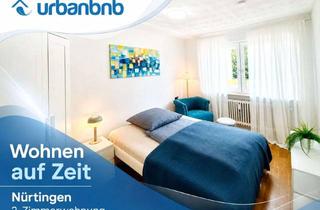 Immobilie mieten in Lerchenstraße, 72622 Nürtingen, möblierte 2-Zimmerwohnung Nürtingen - Wohnen auf Zeit ab 1 Monat