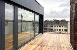 Penthouse mieten in G 5-6, 68159 Mannheim, Stilvolle 2-Zimmer-Penthouse-Wohnung mit Einbauküche und großer Terrasse