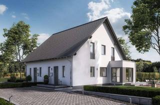 Doppelhaushälfte kaufen in 06766 Bitterfeld-Wolfen, Bezahlbar und energieeffizient - Doppelhaushälfte mit PV-Anlage und QNG-Zertifizierung
