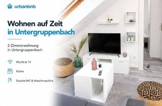 Immobilie mieten in Talstraße, 74199 Untergruppenbach, Möblierte 2-Zimmerwohnung Untergruppenbach - Wohnen auf Zeit Heilbronn