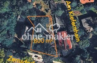 Immobilie kaufen in Zernsdorfer Straße 39, 15711 Königs Wusterhausen, 800 m² provisions- und bauträgerfreies Baugrundstück in Königs Wusterhausen (Neue Mühle)