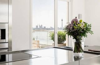 Penthouse kaufen in 40549 Düsseldorf, Luxus, Design & Blicke die Postkartenmotiven gleichen