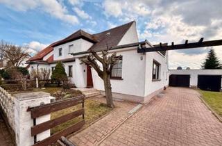 Doppelhaushälfte kaufen in 06217 Merseburg, Merseburg - Doppelhaushälfte mit großem Garten und Garage in Beuna