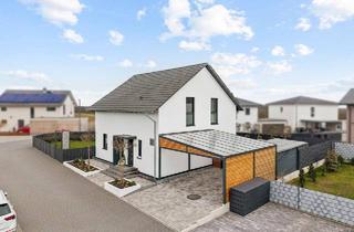 Einfamilienhaus kaufen in 35799 Merenberg, Merenberg - Neues Einfamilienhaus mit Pool im Merenberger Neubaugebiet, 140m²